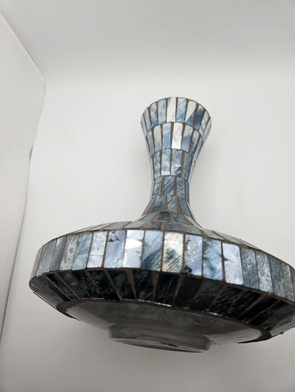 Blue Mosaic Decorative Vase - Home Accents